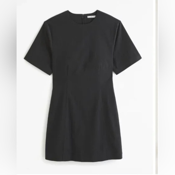 NWT A&F Stretch Tee Mini Dress l LP - Picture 3 of 6